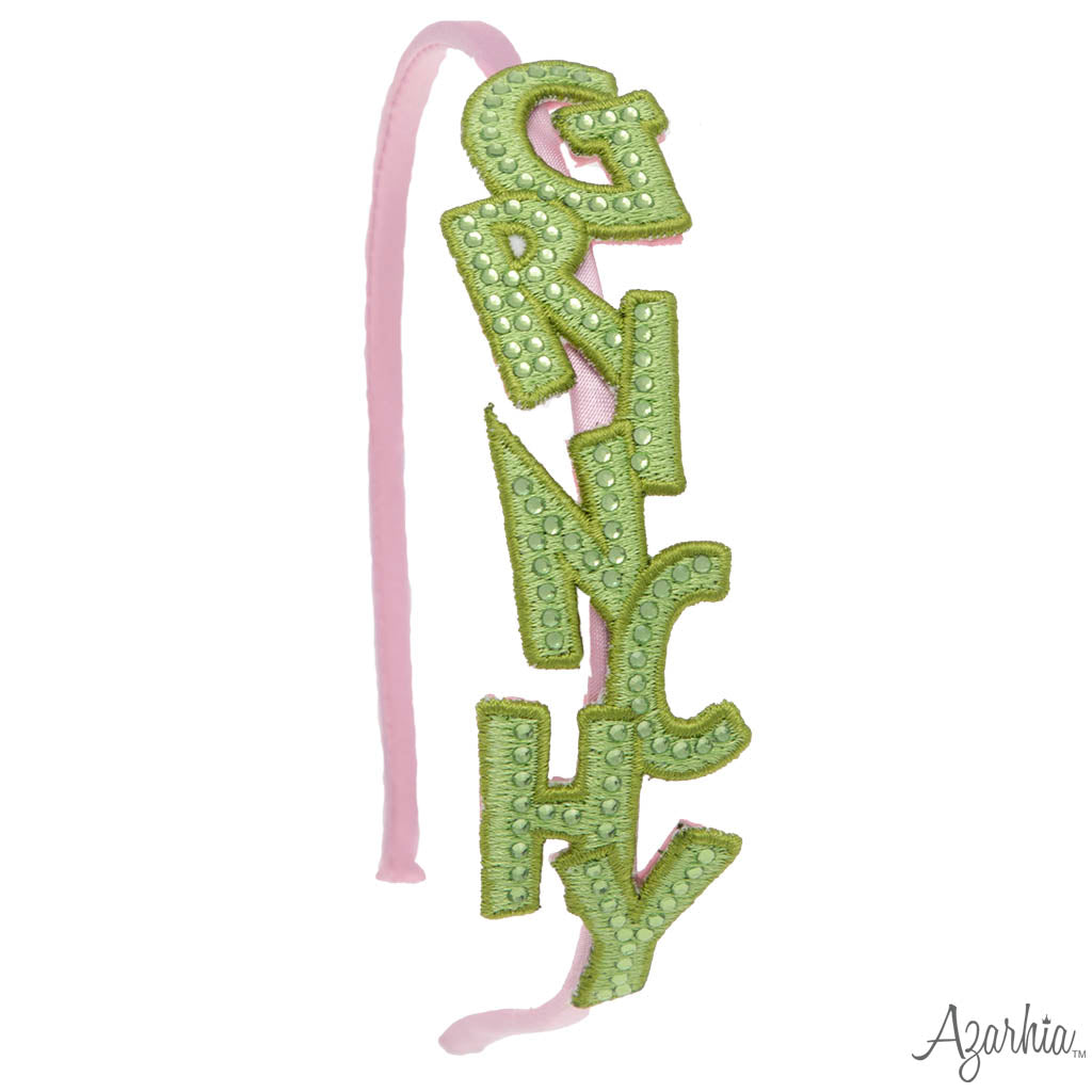 GRINCHY RHINESTONE HB