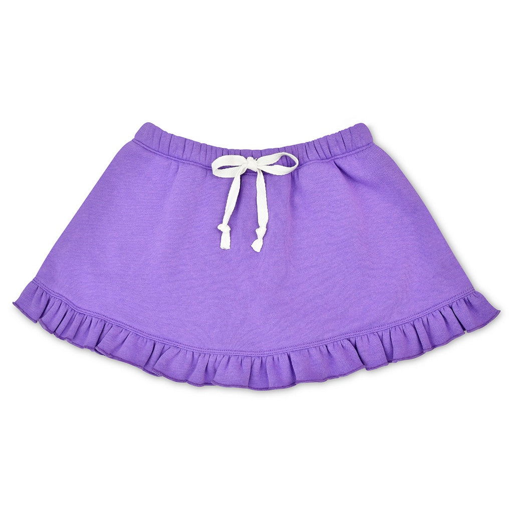 VIVID VIOLET RUFFLED SKORT