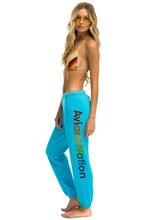 Load image into Gallery viewer, AVIATOR SWEATPANT- NEON BLUE