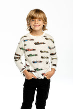 Load image into Gallery viewer, RACE CAR LONG SLEEVE TEE