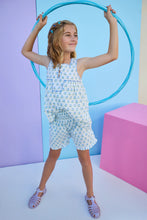 Load image into Gallery viewer, SHIRRED RUFFLE SHORTS- BLUE TULIP