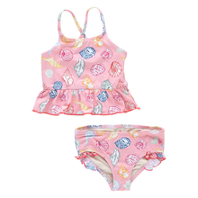 Load image into Gallery viewer, JOY TANKINI- PINK SEASHELLS