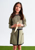 KNIT SKIRT SET - BAYLEAF