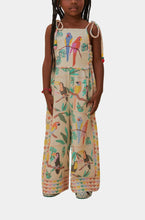 Load image into Gallery viewer, STITCHED BIRDS SCARF JUMSUIT