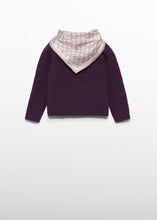 Load image into Gallery viewer, SCARF DETAIL SWEATER- CHERRY