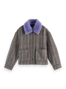 PLAID JACKET