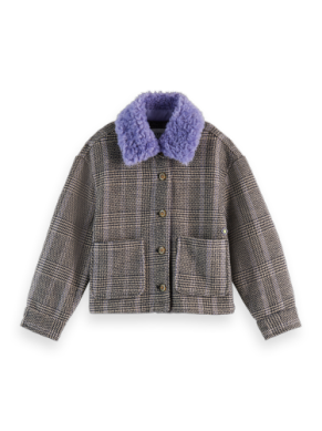 PLAID JACKET