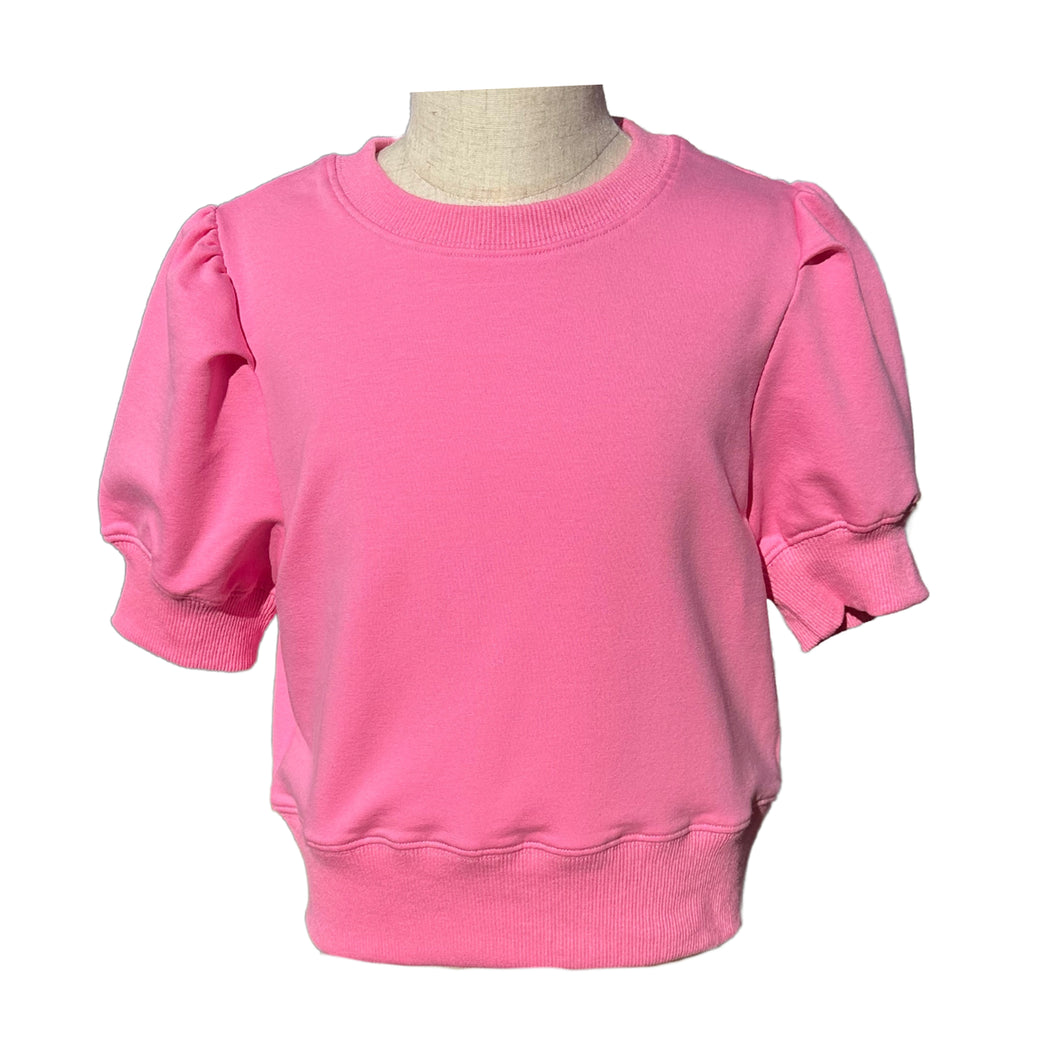 RILEY SWEATSHIRT- HOT PINK