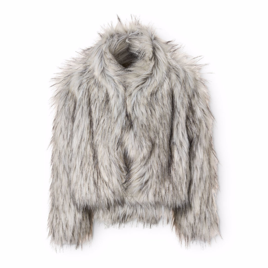 HYACINTH FUR JACKET