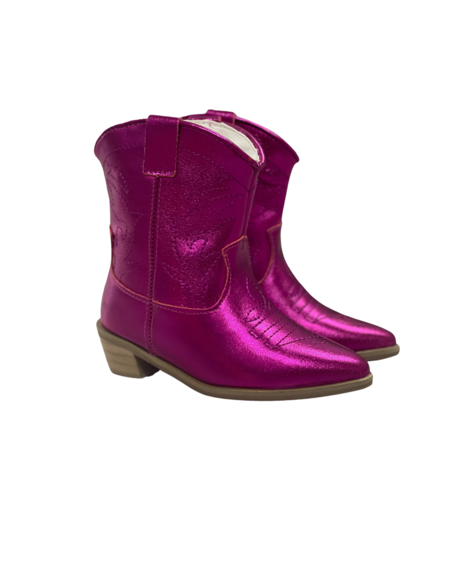 PURPLE METALLIC BOOTS Bkids Fort Worth
