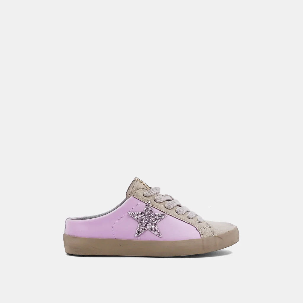 POLKA SNEAKER- LILAC GLITTER