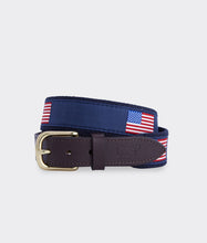 Load image into Gallery viewer, AMERICAN FLAG CANVAS BELT