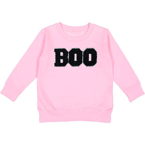 BOO PATCH SWEATSHIRT