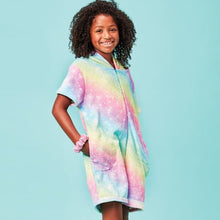 Load image into Gallery viewer, RAINBOW PLUSH ROMPER