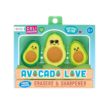 Load image into Gallery viewer, AVOCADO ERASER &amp; SHARPENER