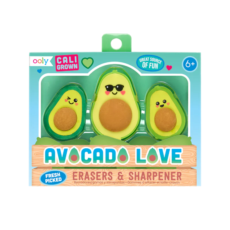 AVOCADO ERASER & SHARPENER