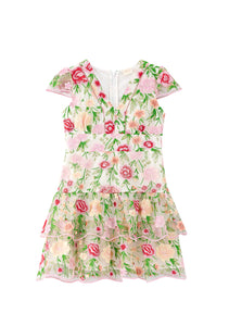 POPPY EMBROIDERED DRESS