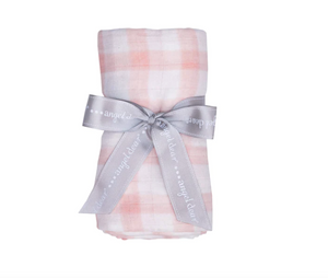 SWADDLE- PINK GINGHAM