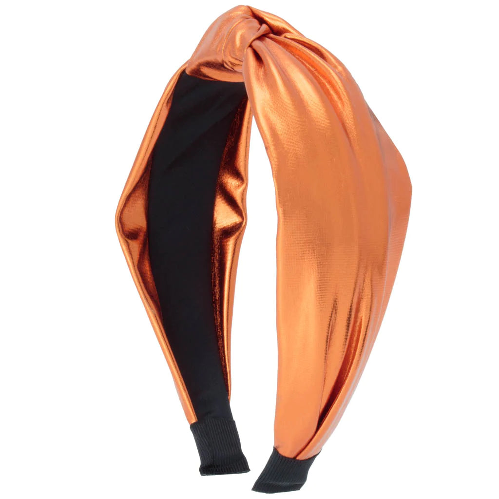 METALLIC ORANGE KNOT HB