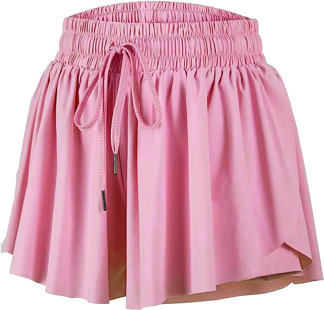 FLOWY SHORT- PINK