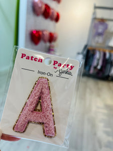 PINK LETTER PATCH