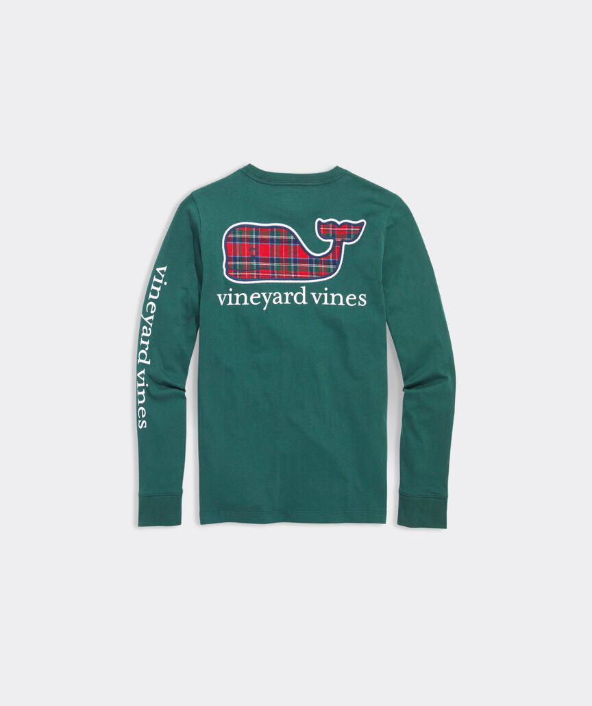 PLAID WHALE LS