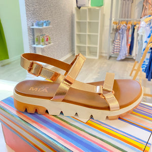 TRISTEN ROSE GOLD SANDALS