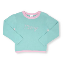 Load image into Gallery viewer, STELLA SWEATER- MINT/MERRY