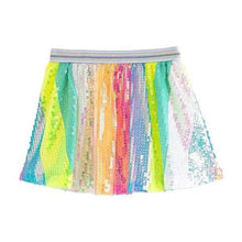 Load image into Gallery viewer, SEQUIN STRIPE SKIRT