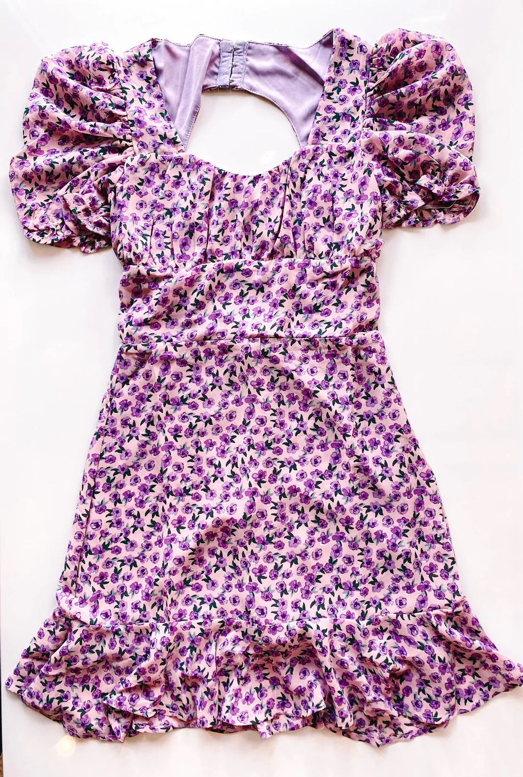 OLIVIA DRESS- PURPLE