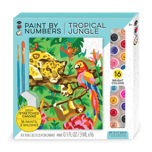 PAINT BY NUMBER- TROPICAL JUNGLE