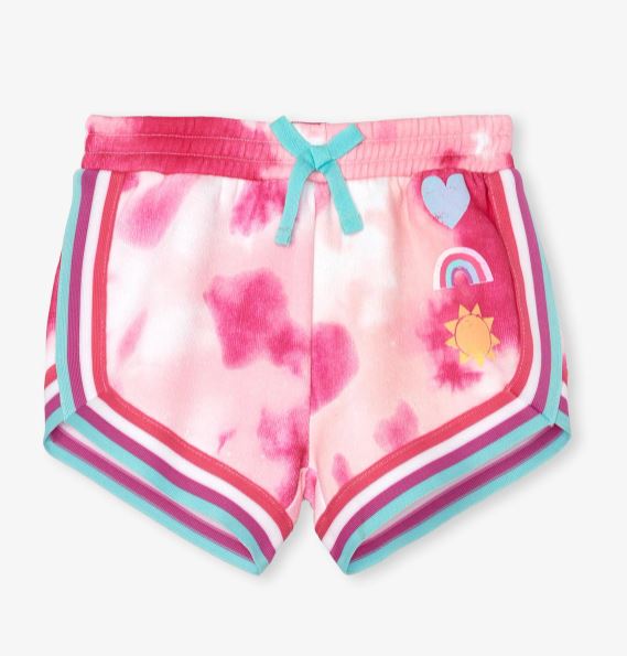 PINK TERRY SHORTS