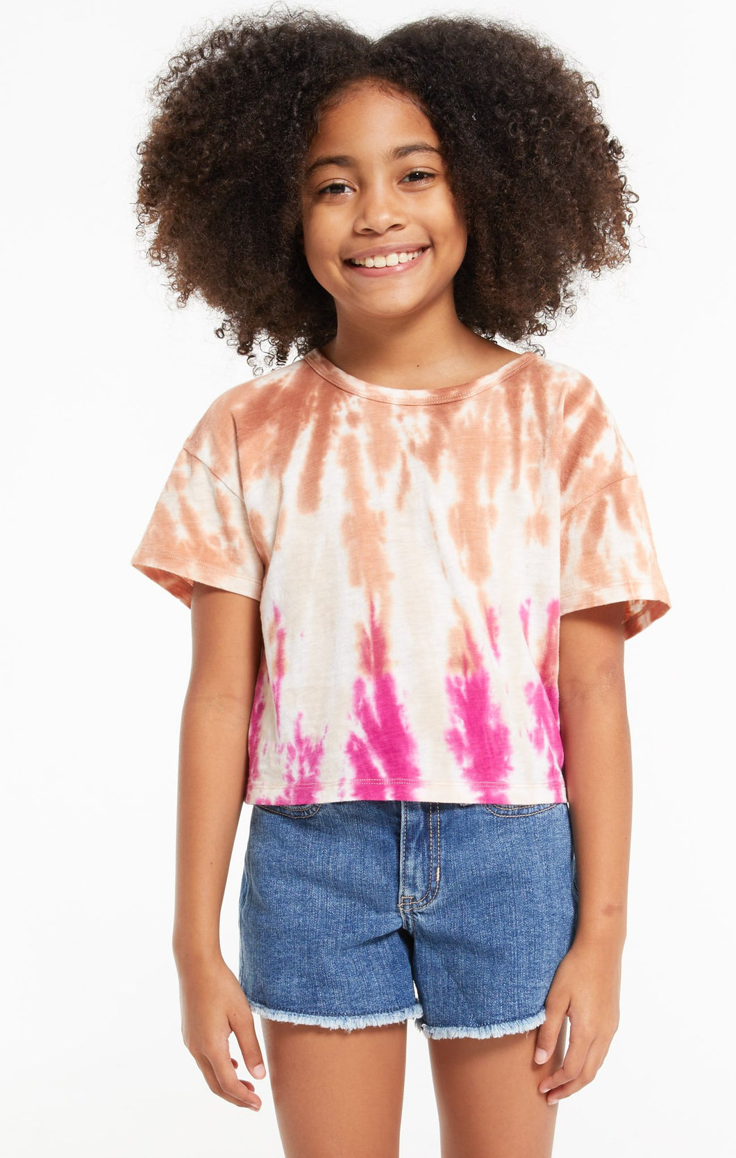 NATTIE TIE DYE TEE- SAHARA