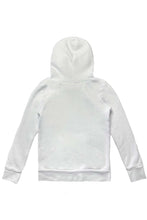 Load image into Gallery viewer, SMILEY 2 HOODIE- WHITE