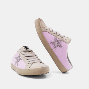 POLKA SNEAKER- LILAC GLITTER