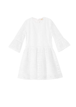 Load image into Gallery viewer, SADIE WHITE EMBROIDERED DRESSS