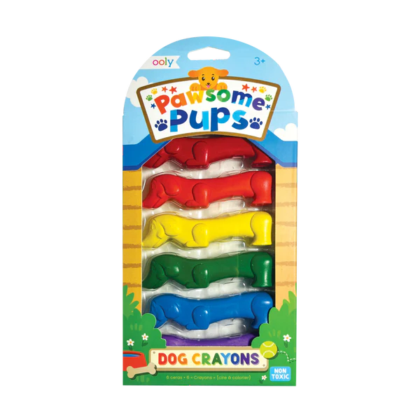 PAWSOME PUP CRAYONS