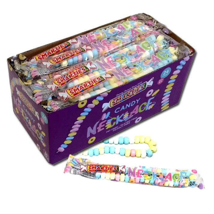 SMARTIES CANDY NECKLACE