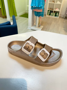 LITTLE JAS SANDALS- ROSE GOLD