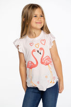 Load image into Gallery viewer, FLAMINGO LOVE TEE