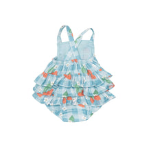 Load image into Gallery viewer, RUFFLE SUNSUIT- STRAWBERRY
