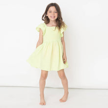 Load image into Gallery viewer, SMOCKED DRESS - CITRON