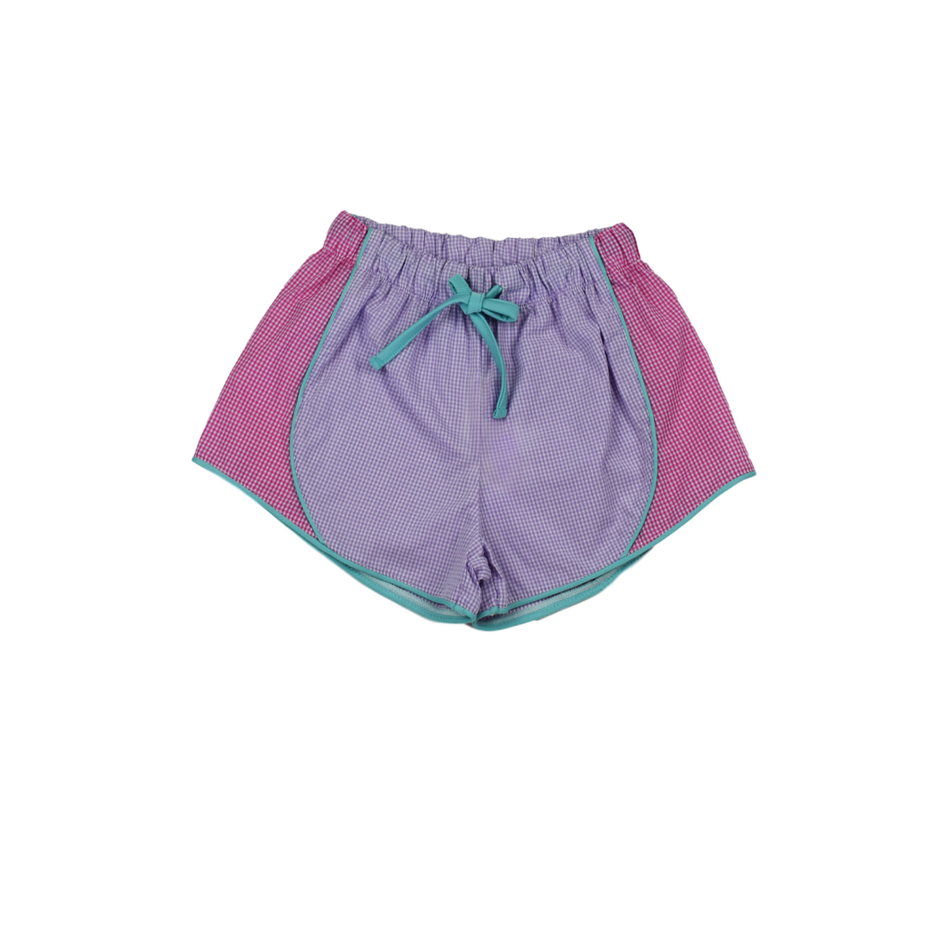 TWEEN ELISE SHORT- PURPLE/NAVY MG