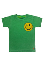 Load image into Gallery viewer, SMILEY TEE- KELLY GREEN