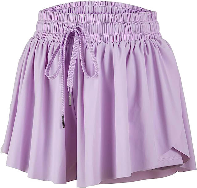 FLOWY SHORT- LAVENDER