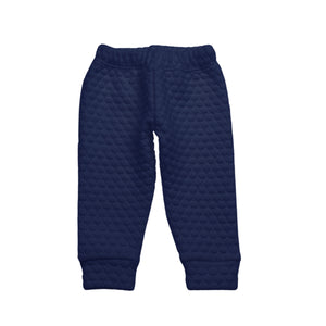 QUILTED PANT- NAVY