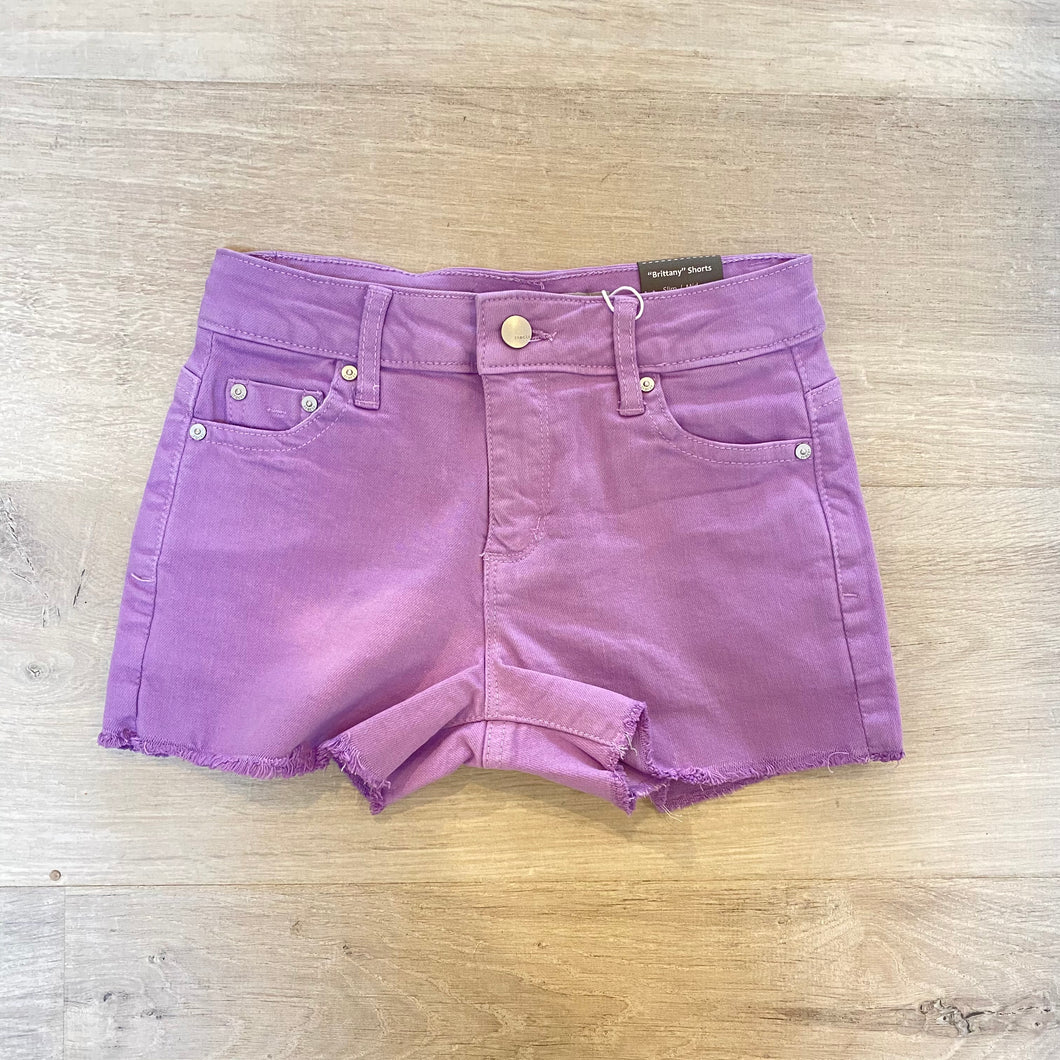 BRITTANY SHORTS- LILAC