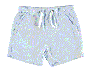 HUGO TWILL SHORTS- PALE BLUE