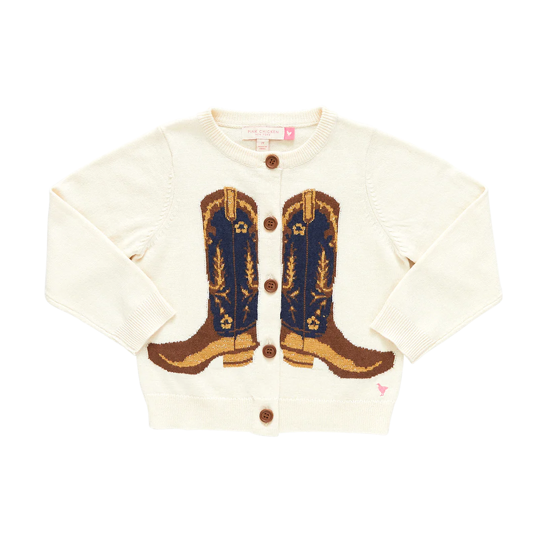 COWBOY BOOTS SWEATER