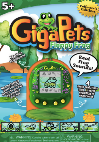 GIGAPETS- FLOPPY FROG
